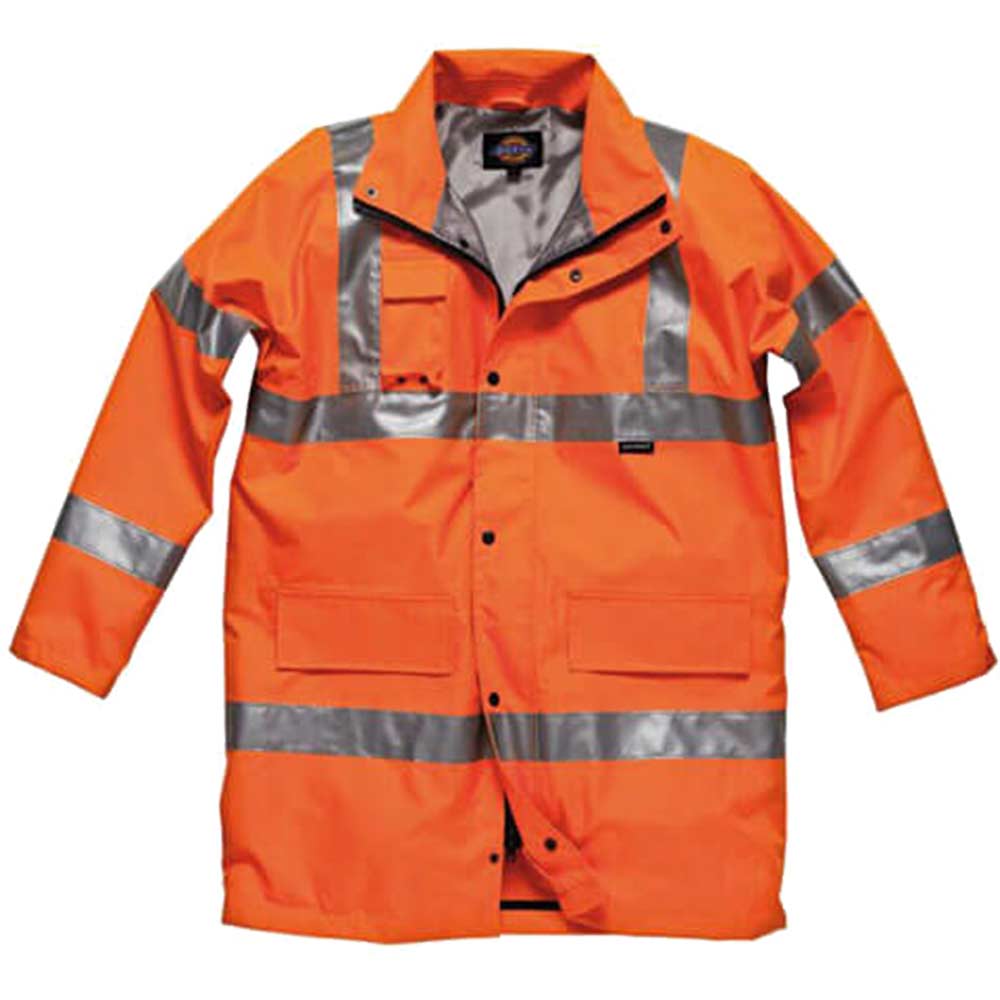 Dickies High Vis GORT Jacket Orange 4XL
