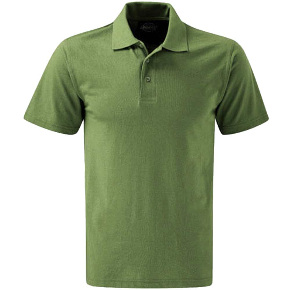 Dickies Mens Short Sleeve Polo Shirt Bottle Green 4XL