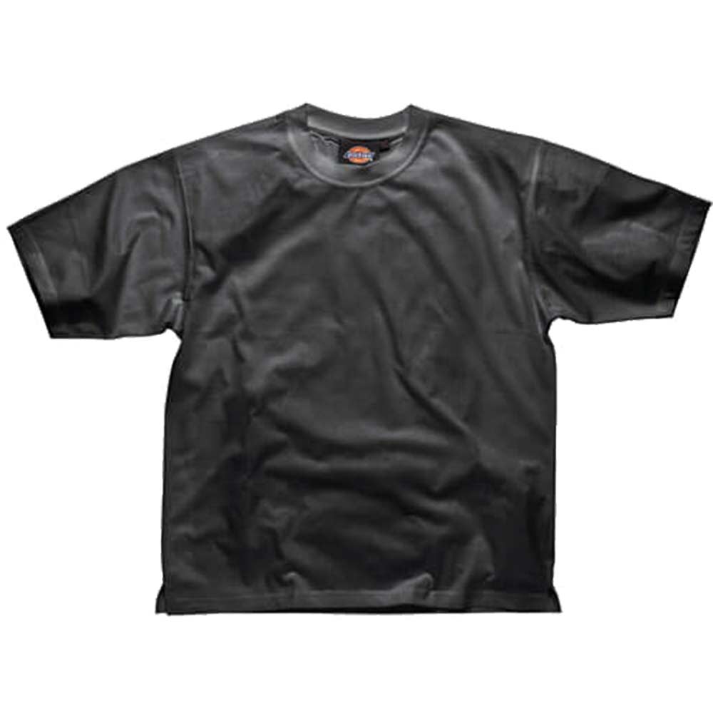 Dickies Mens Crew Neck Cotton T Shirt Black 2XL