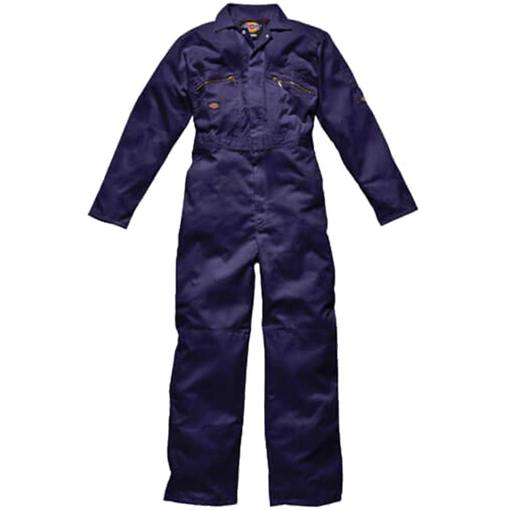 Dickies Mens Redhawk Overalls Navy Blue Medium