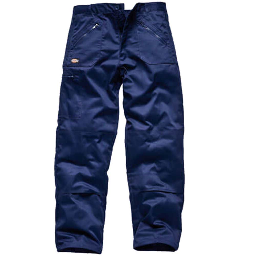 Dickies Mens Redhawk Action Work Trousers Navy Blue 30 Waist and 31 Leg