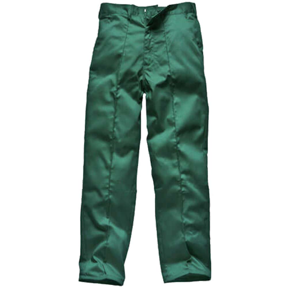 Dickies Mens Redhawk Work Trousers Bottle Green 48 Waist and 33 Leg