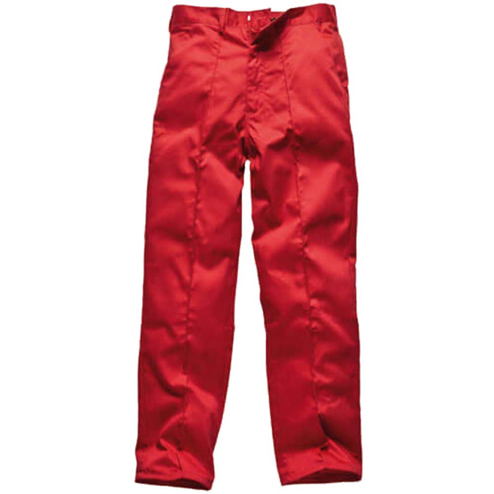 Dickies Mens Redhawk Work Trousers Red 32 Waist and 33 Leg