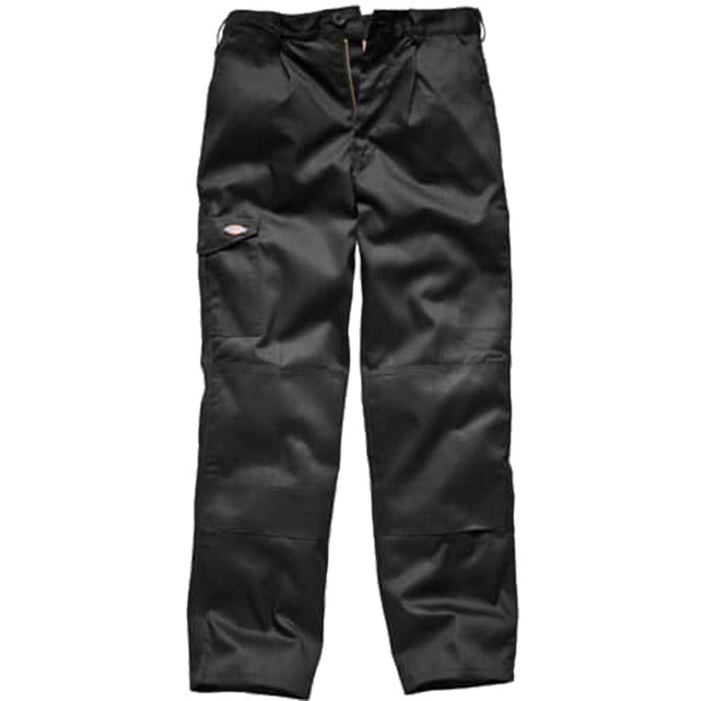 Dickies Mens Redhawk Super Work Trousers Black 28 Waist 32 Leg