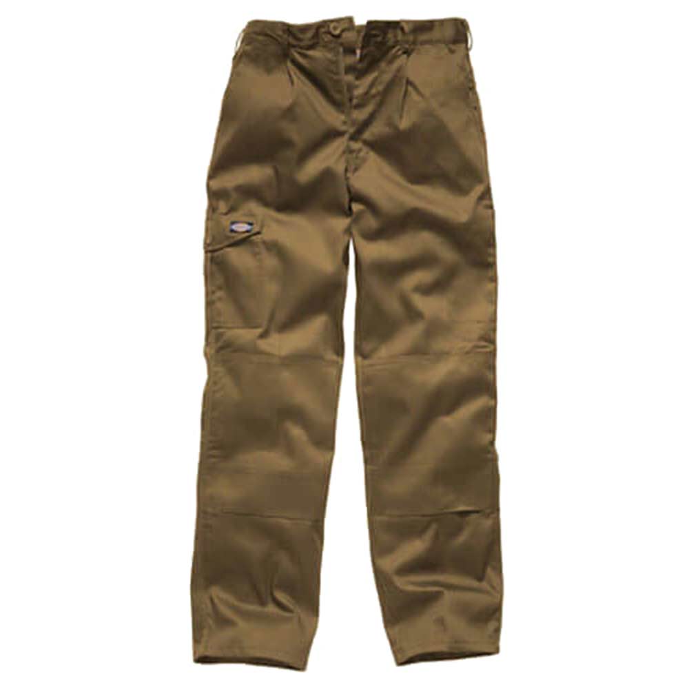 Dickies Mens Redhawk Super Work Trousers Khaki 42 Waist 30 Leg