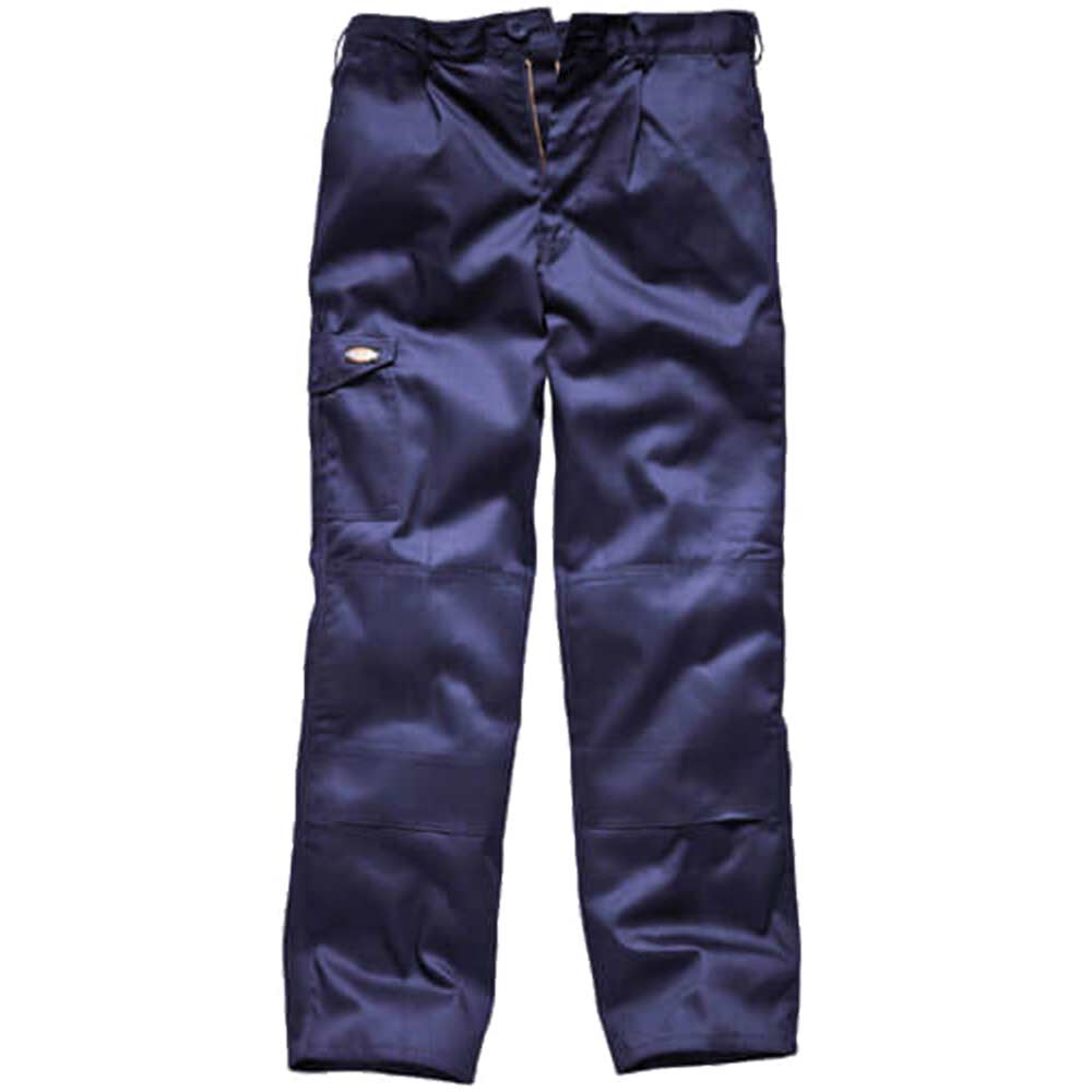 Dickies Mens Redhawk Super Work Trousers Navy Blue 30 Waist and 30 Leg