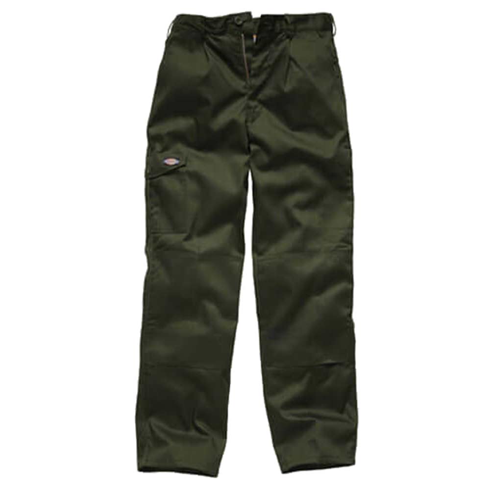 Dickies Mens Redhawk Super Work Trousers Olive Green 32 Waist 32 Leg