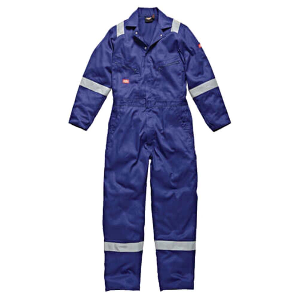 Dickies Mens Lightweight Cotton Overalls Royal Blue 3XL