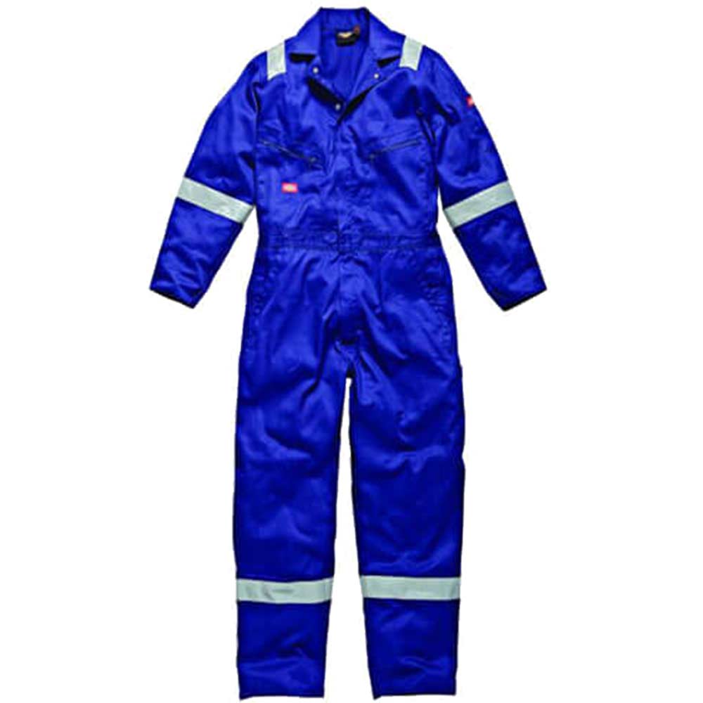 Dickies Mens Cotton Overalls Royal Blue 4XL