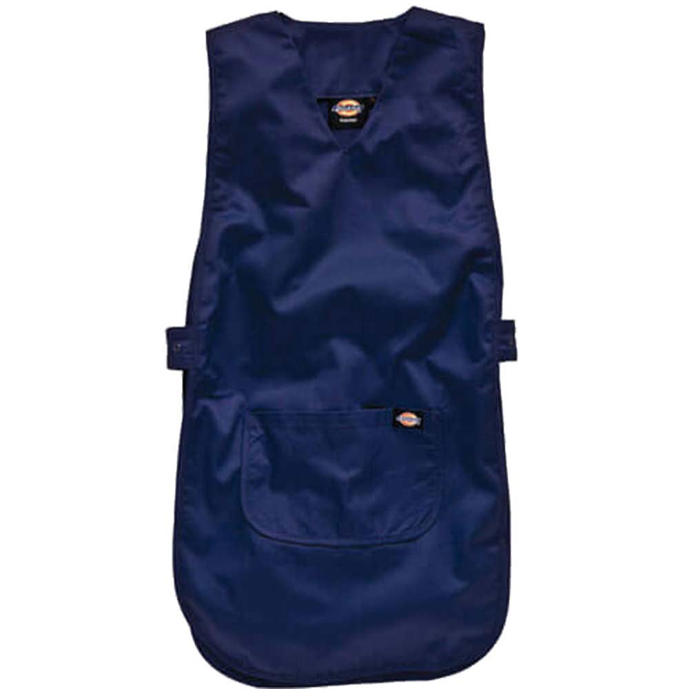 Dickies Ladies Redhawk V Neck Tabard Navy Blue Large