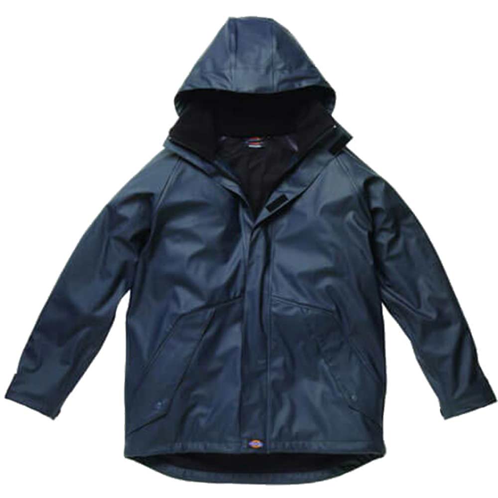 Dickies Raintite Waterproof Jacket Navy Blue Medium