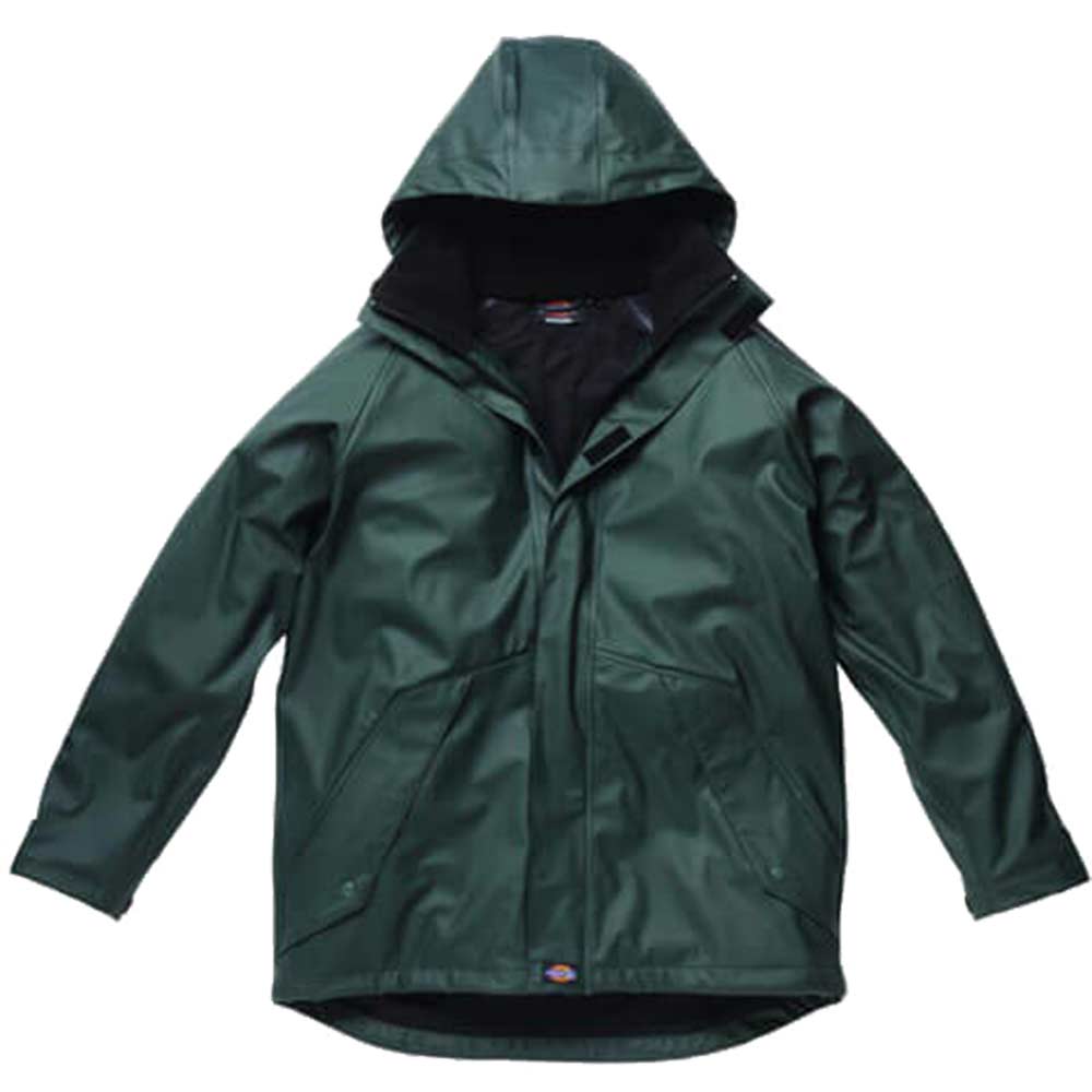 Dickies Raintite Waterproof Jacket Green Medium