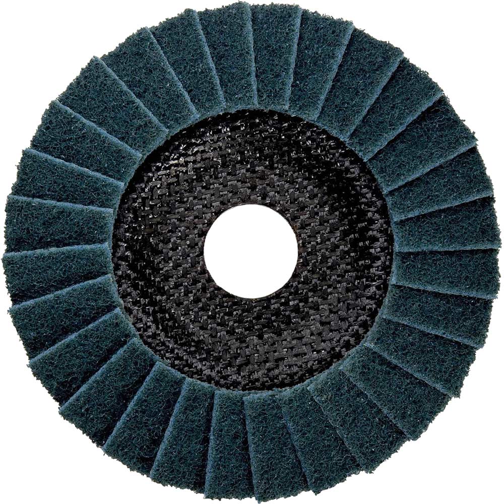 Dronco GVA 115mm Angle Grinder Polishing Flap Disc Fine for Metal