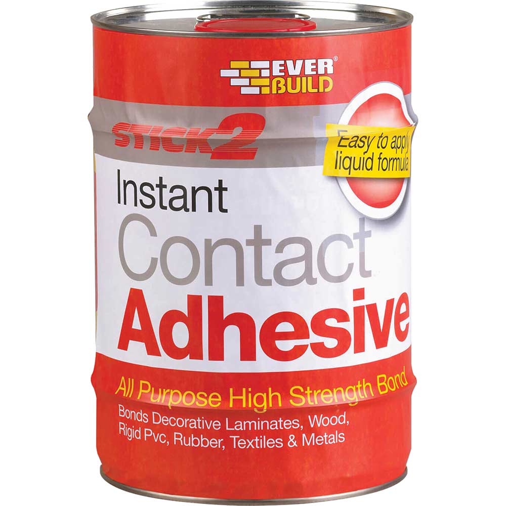 Everbuild Stick 2 All Purpose Contact Adhesive 5 Litre