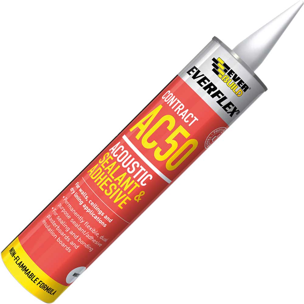 Everbuild Acoustic Sealant and Adhesive C4