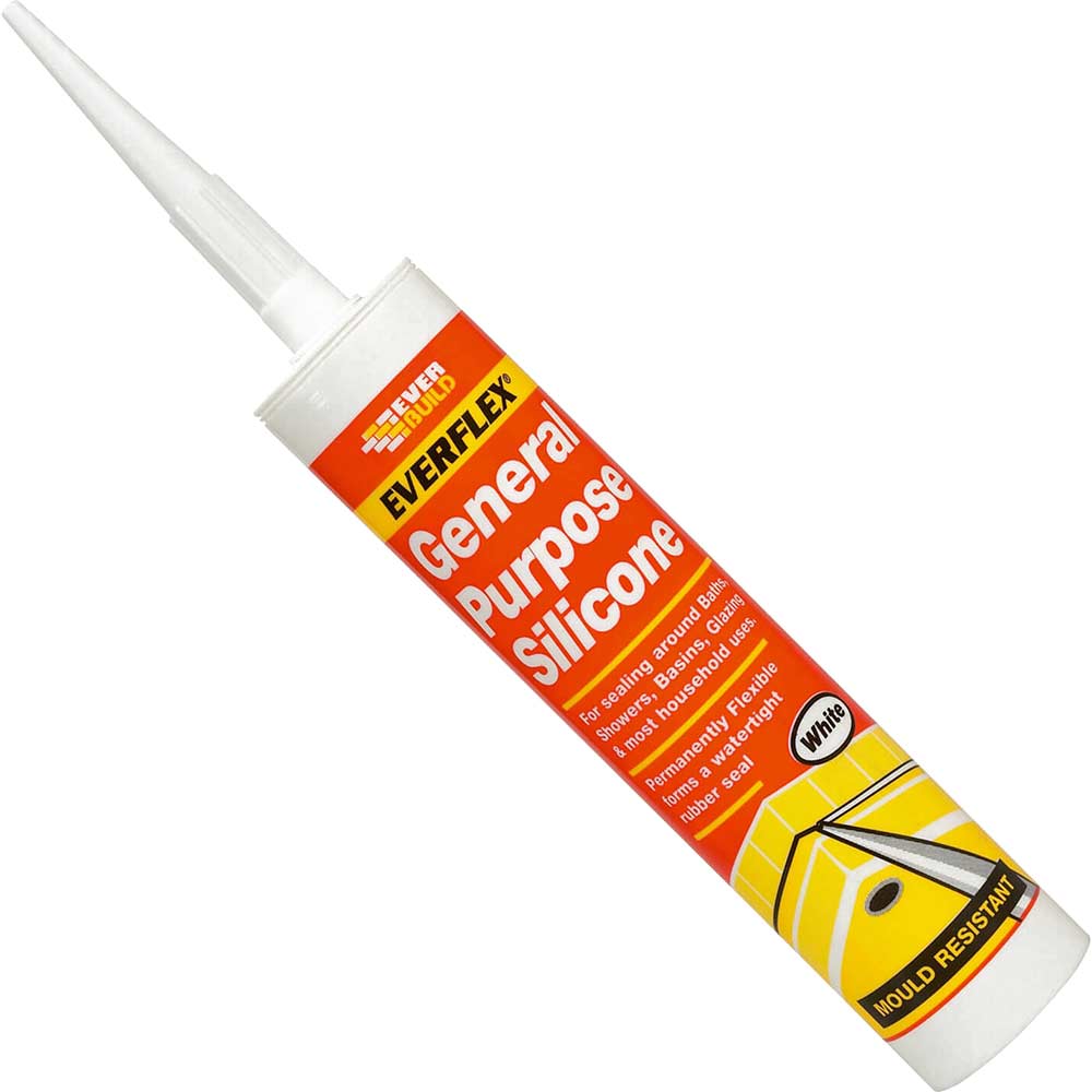 Everbuild General Purpose Silicone White 310ml