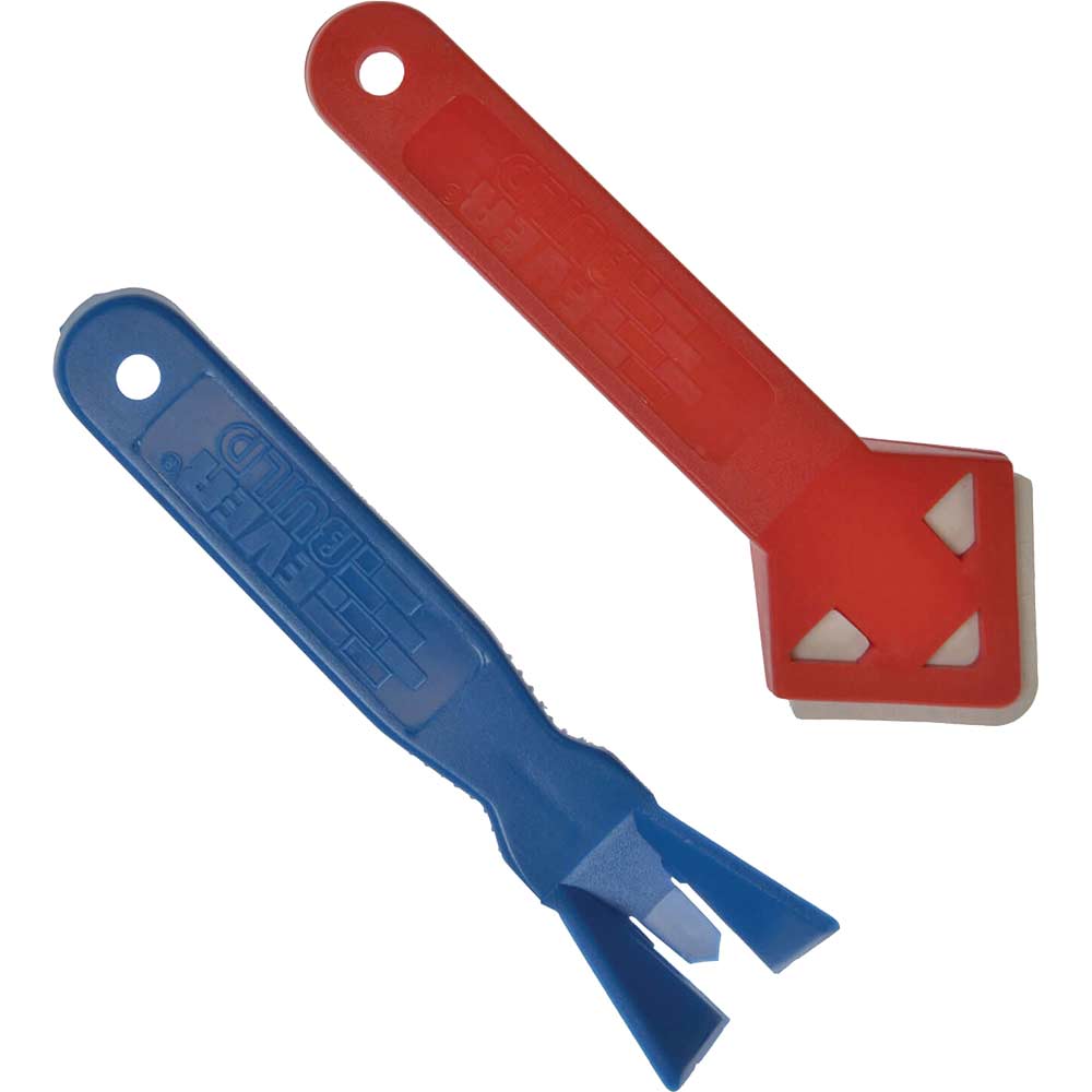 Everbuild Seal Rite Strip Out and Smooth Out Tool for Silicon Sealant Twin Pack