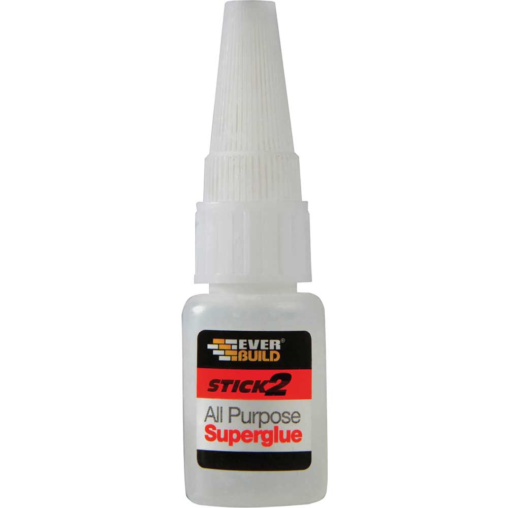 Everbuild Stick 2 All Purpose Superglue Bottle 5g