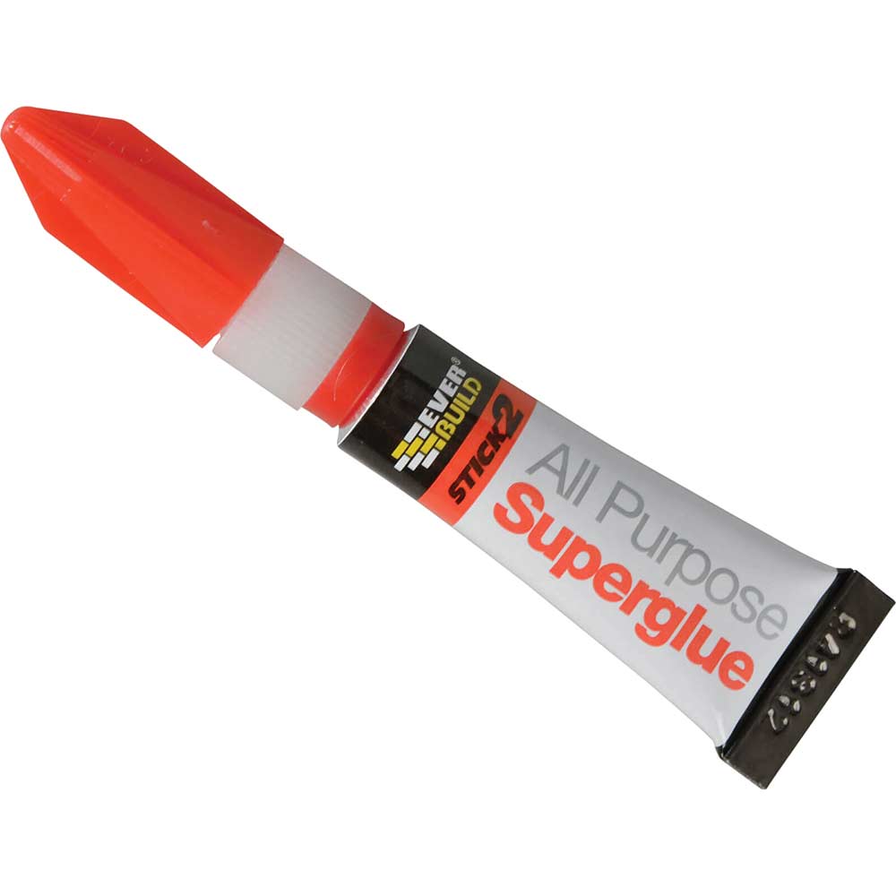 Everbuild Stick 2 All Purpose Superglue Tube