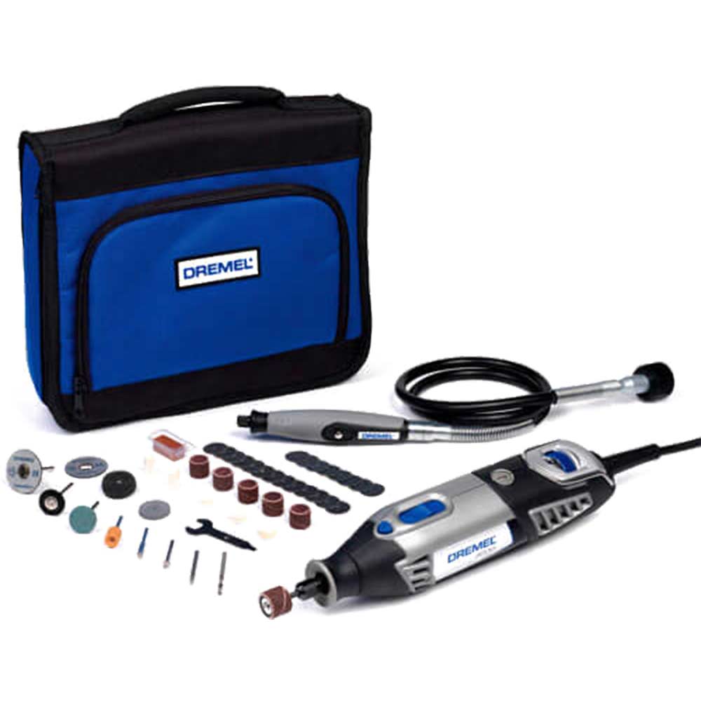 Dremel 4000 Power Multi Tool with 45 Accessories and 1 Attachment