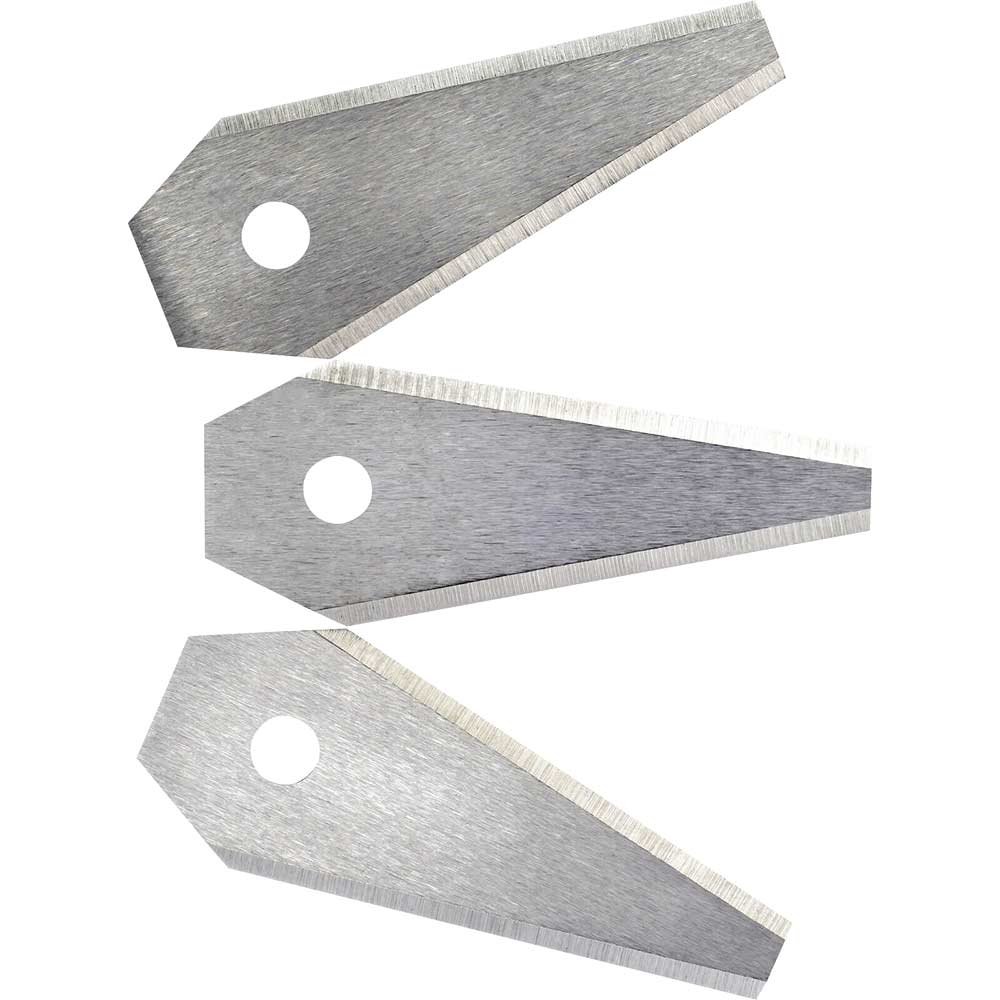 Bosch Pack of 3 Replacement Blades for Indego Robotic Lawnmowers