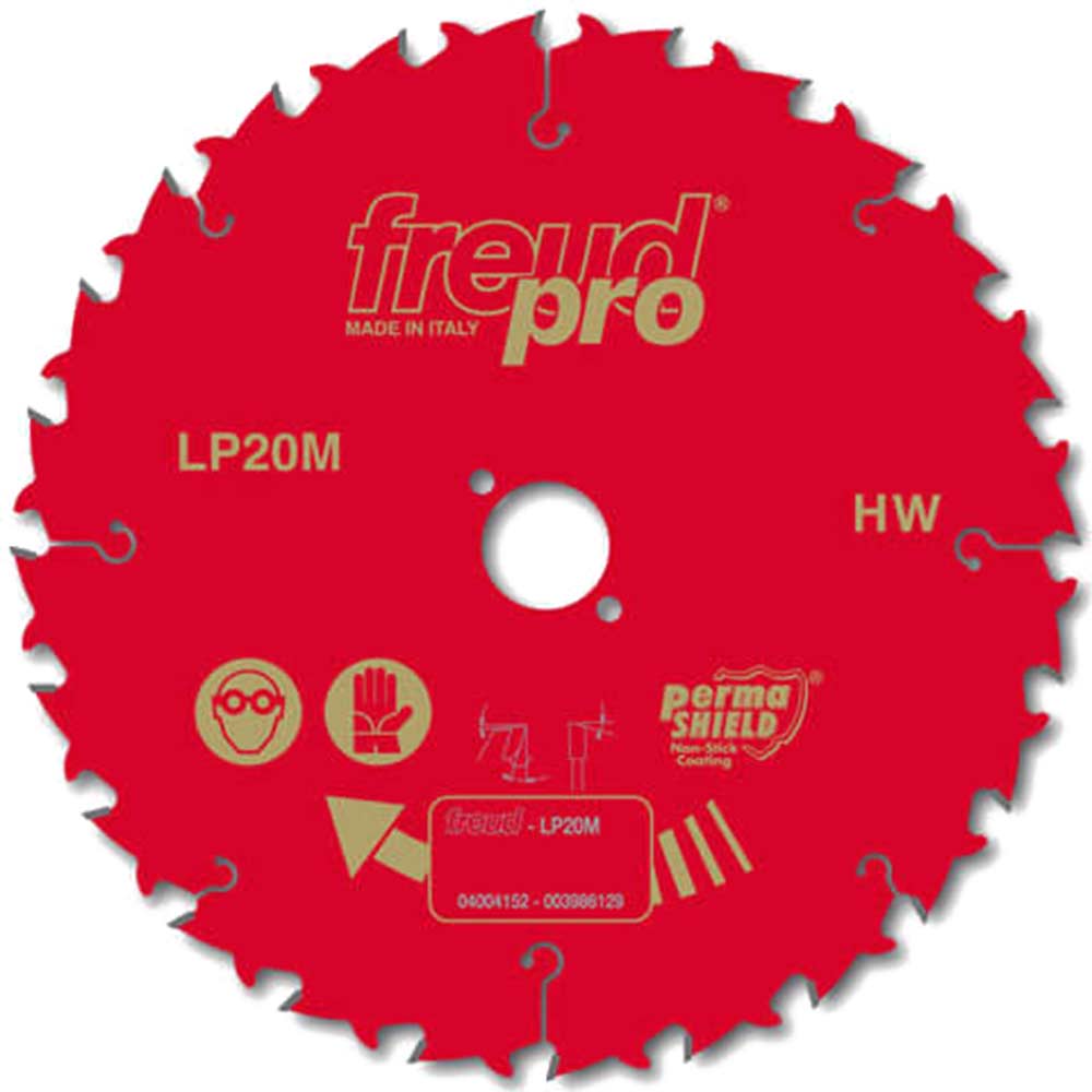 Freud LP20M Rip Circular Saw Blade 235mm 24 Teeth 30mm Bore