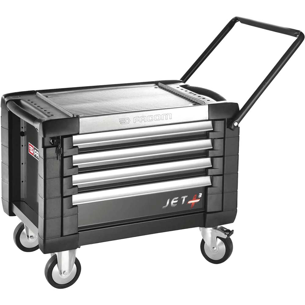 Facom JET 4 Drawer Rolling Black Tool Chest