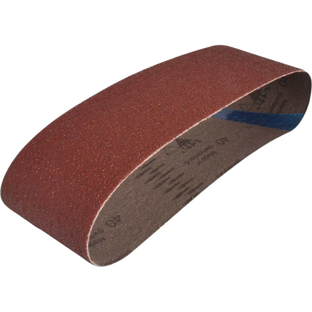 Faithfull Cloth Sand Belts 75mmx533mm 40G x 3