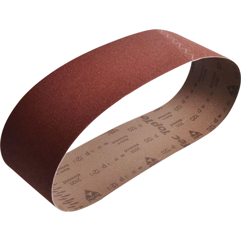 Faithfull Aluminum Oxide Cloth Belt 915X100X120G