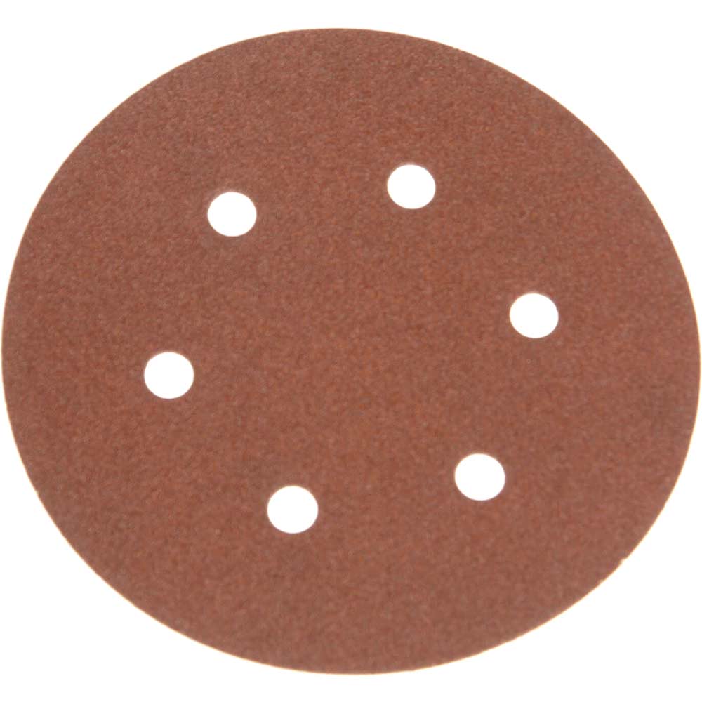 Faithfull H and L Sanding Disc 150mm Did3 x 5 Crse