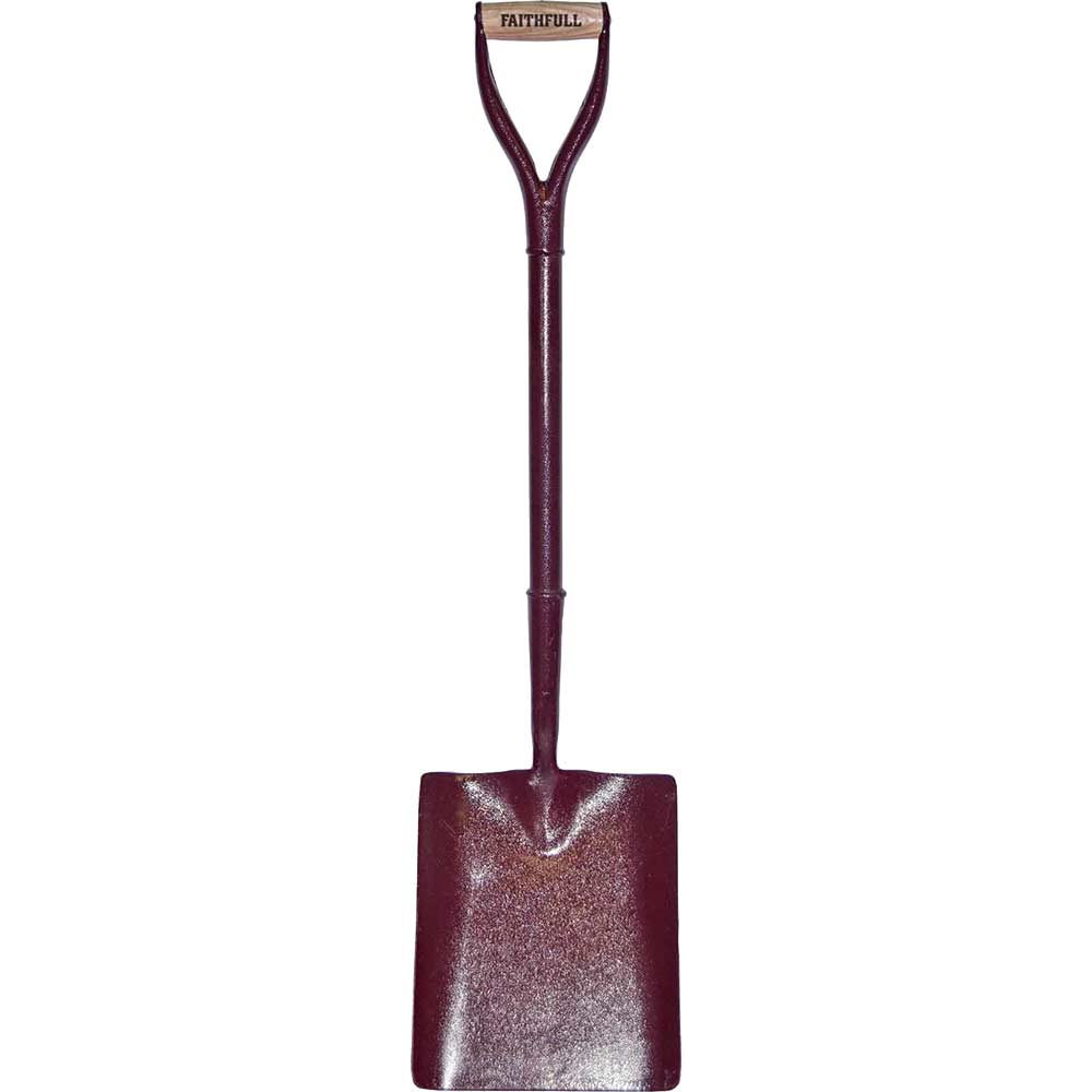 Faithfull All Steel Heavy Duty Shovel D Handle Square Mouth Faithfull All Steel Heavy Duty Shovel D Handle Square Mouth