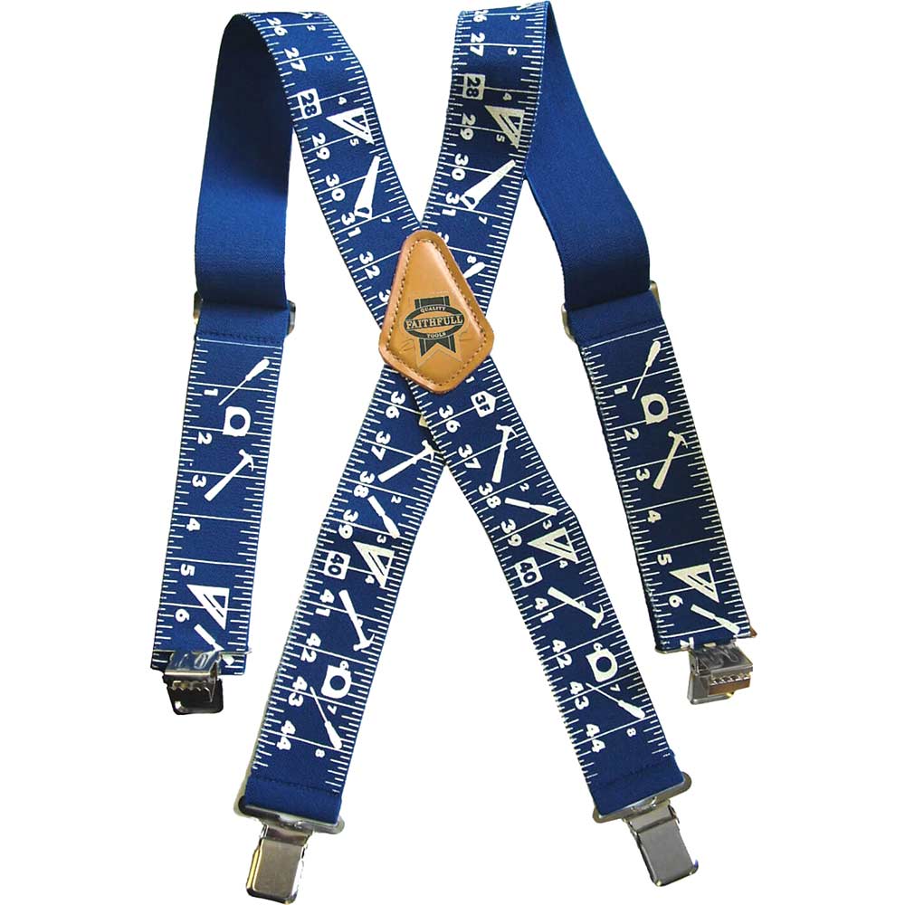 Faithfull Heavy Duty Braces 2 Wide Blue