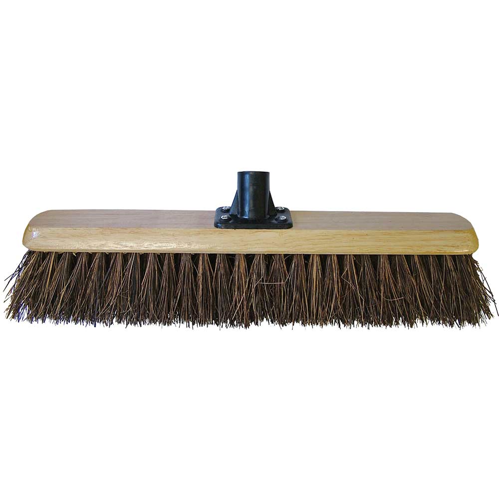 Faithfull Bassine Platform Broom Head 450mm 18 with Threaded Socket