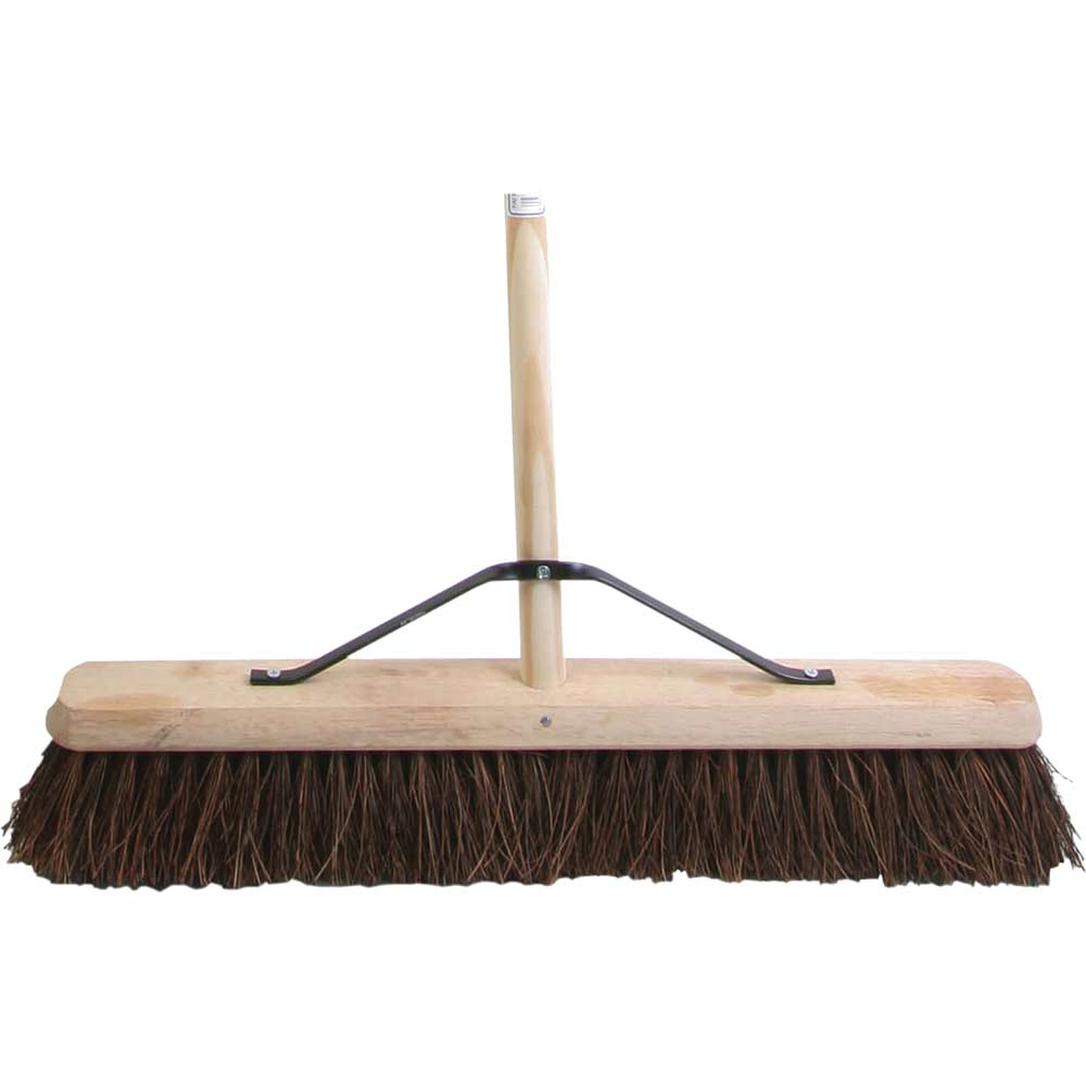 Faithfull Stiff Bassine Broom 24 Handle and Stay Faithfull Stiff Bassine Broom 24 Handle and Stay