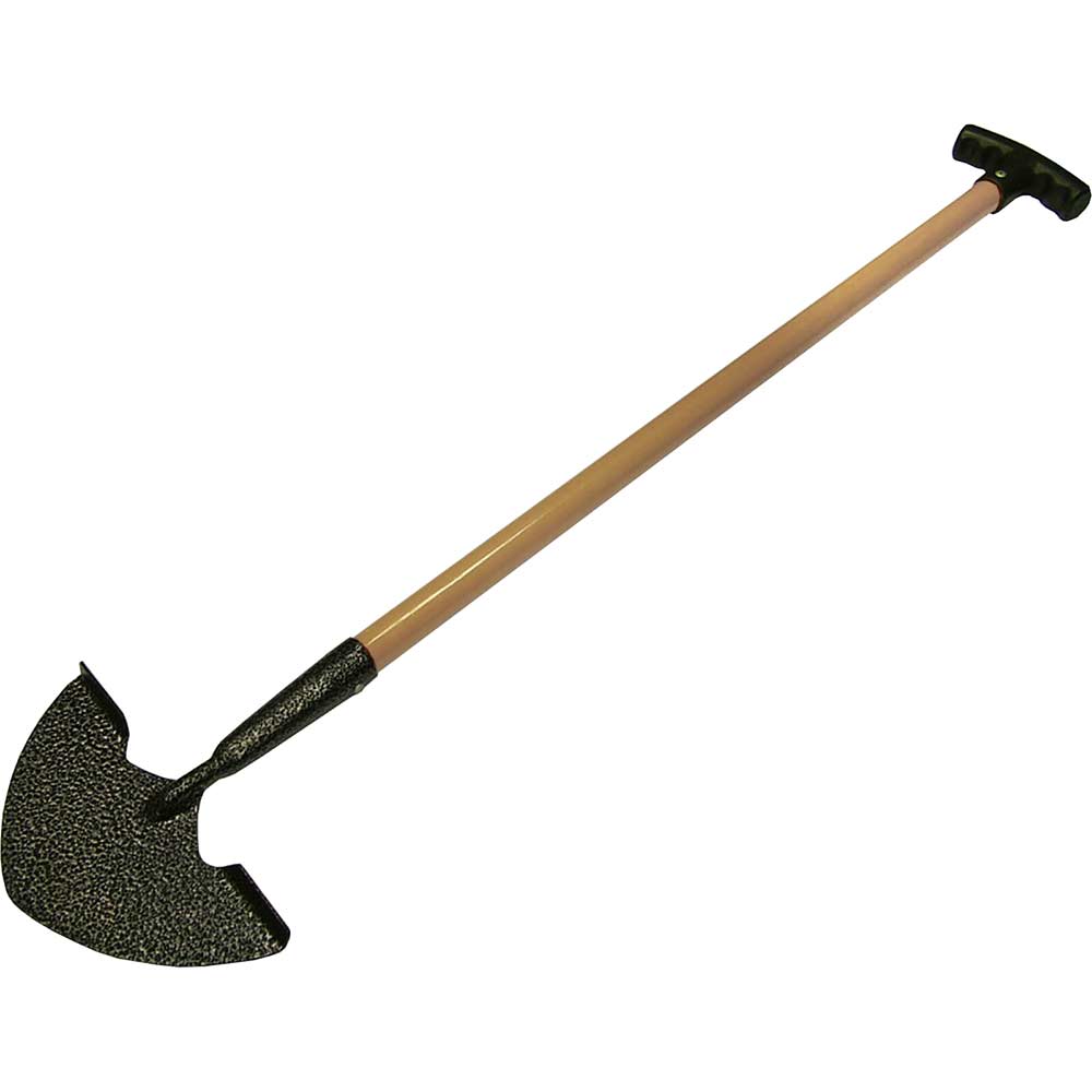 Faithfull Edging Iron with 850mm Ash Handle