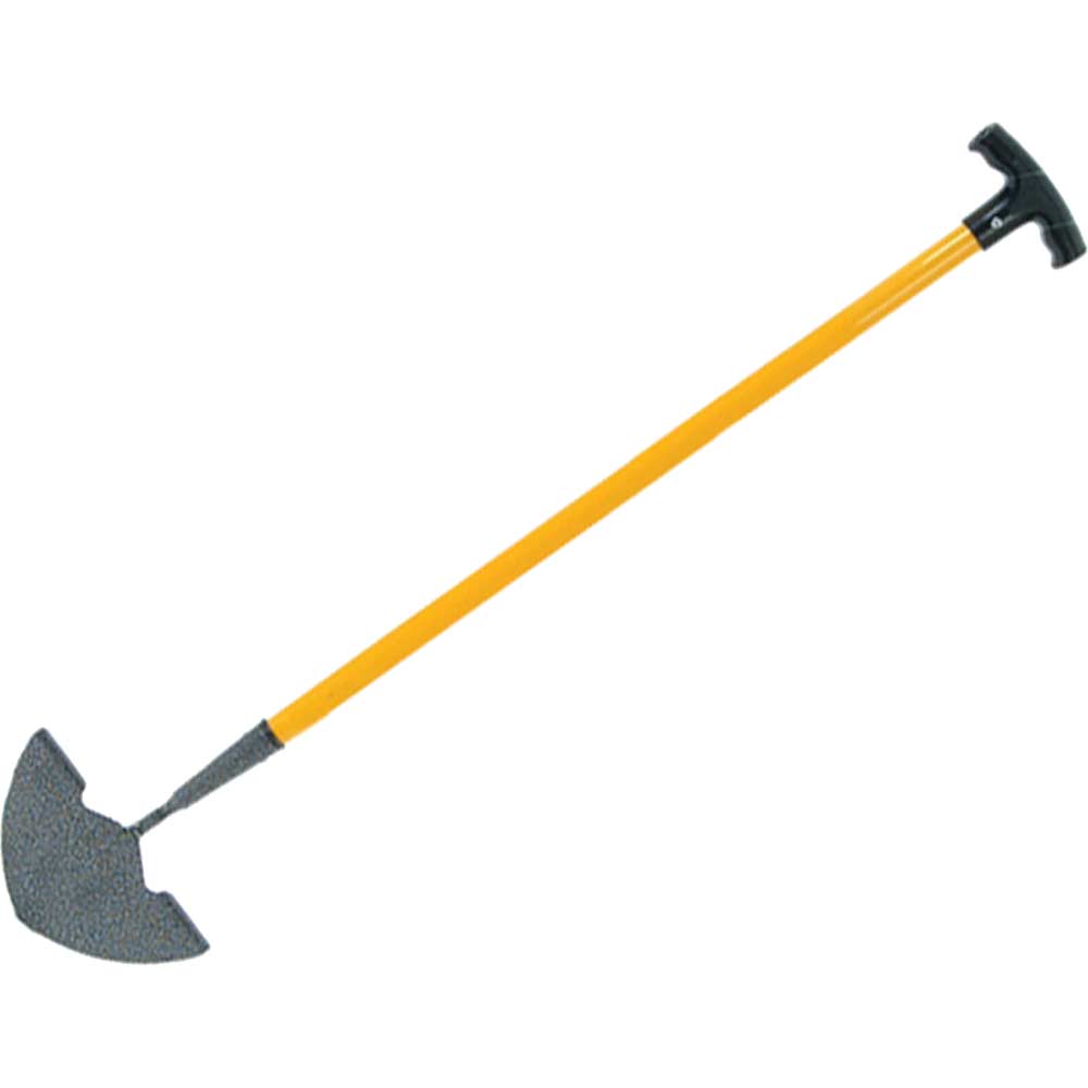 Faithfull Fibreglass Shaft Edging Iron T Handle