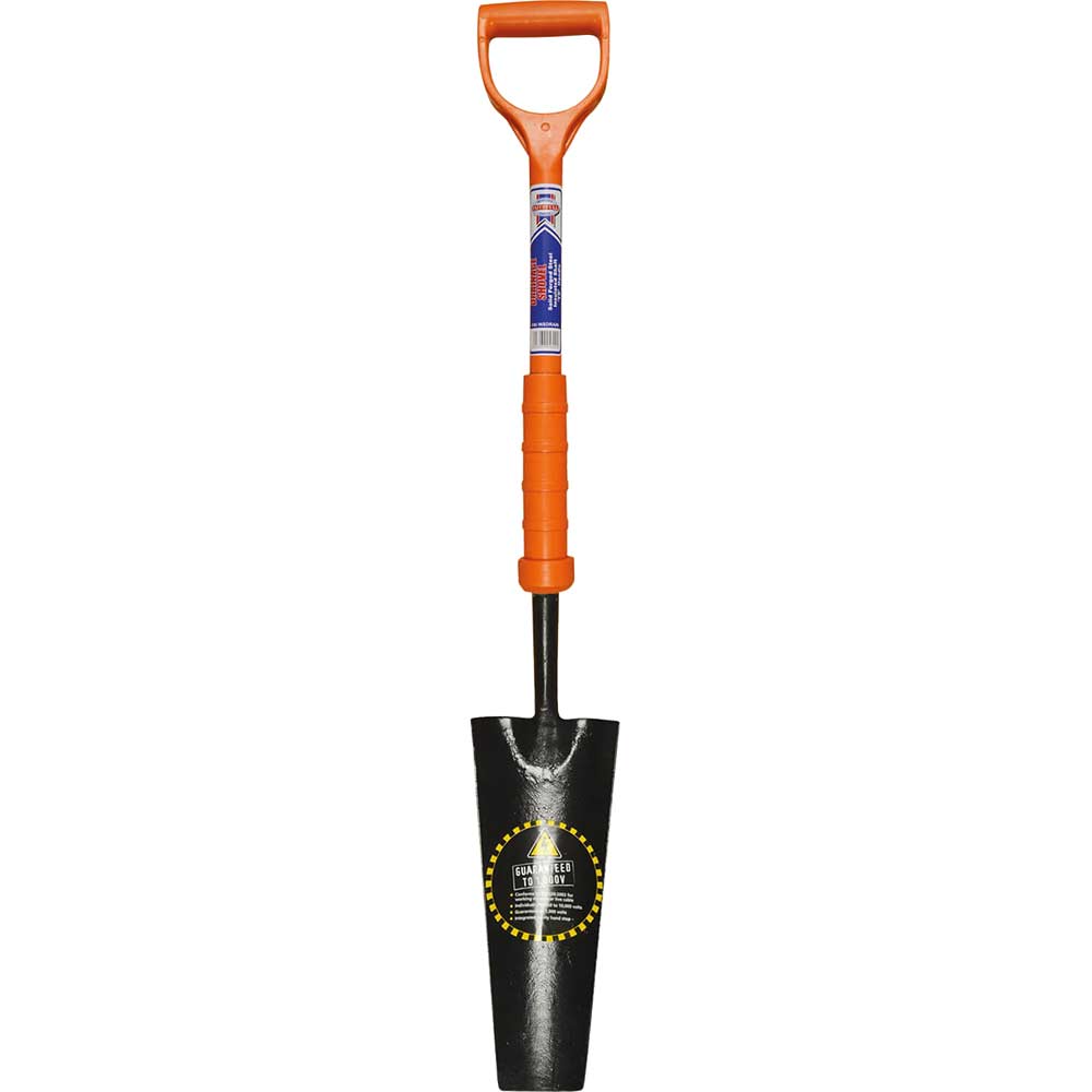 Faithfull Drainage Shovel Fibreglass Insulated Shaft YD Faithfull Drainage Shovel Fibreglass Insulated Shaft YD