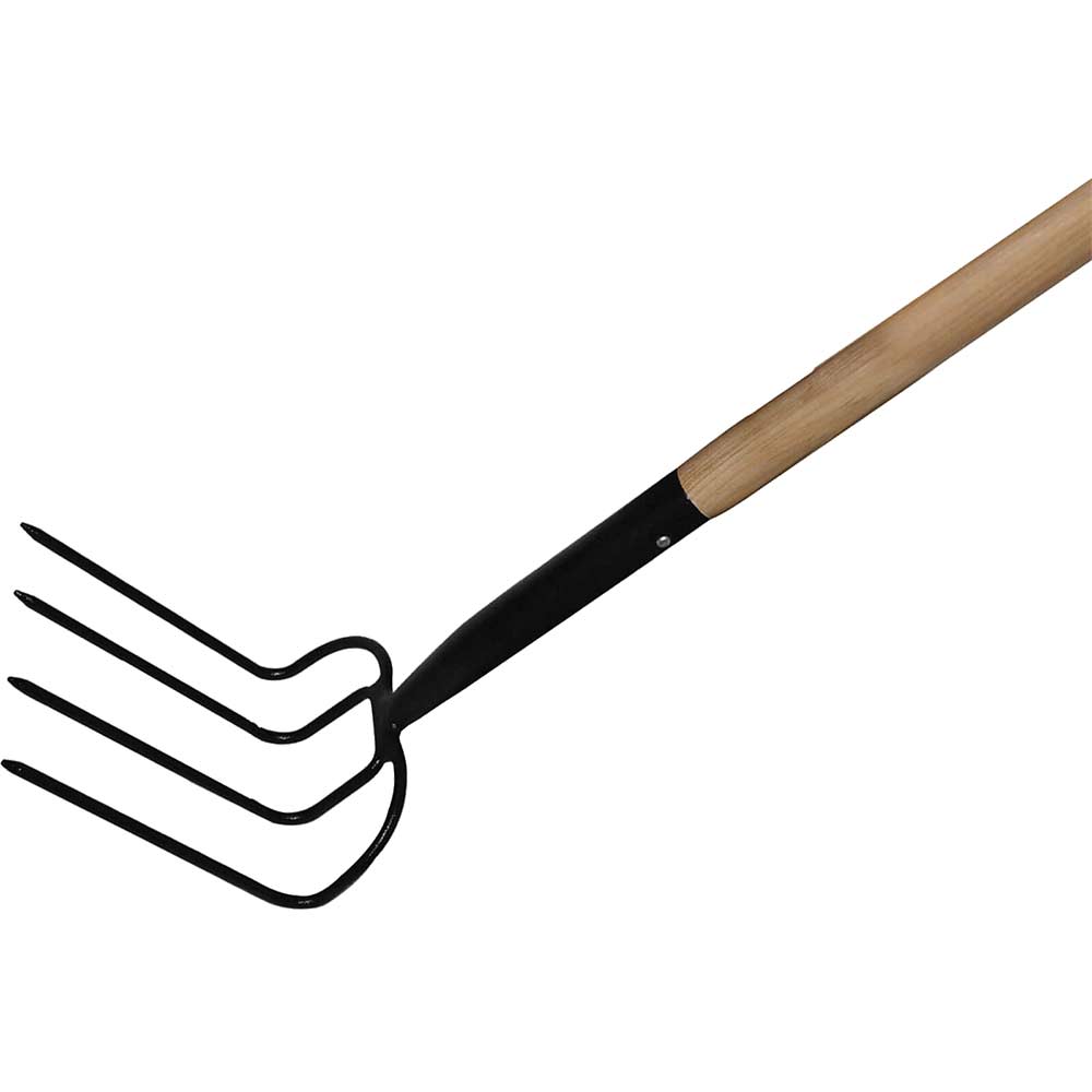Faithfull Manure Drag Fork with 17 Metre Long Handle