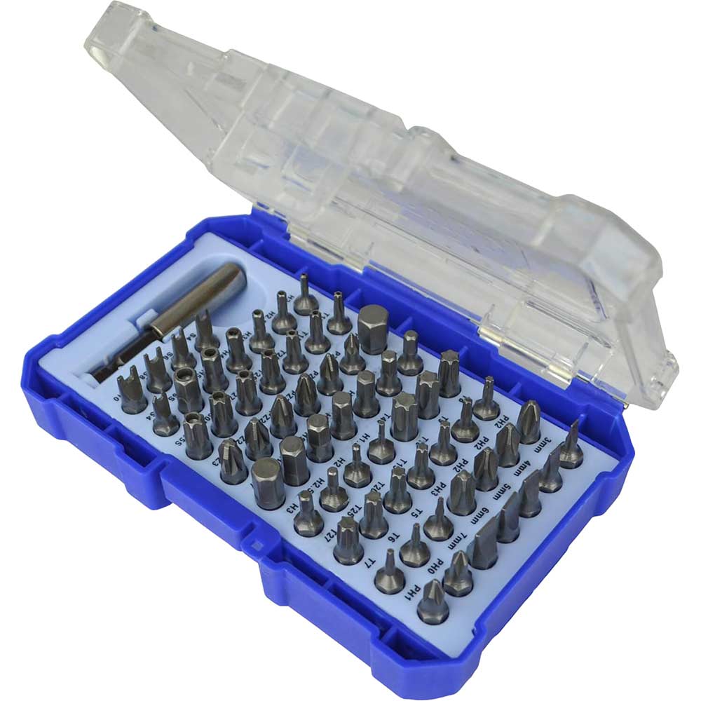 FAITHFULL FAISBSET61 61 PIECE SCREWDRIVER BIT SET
