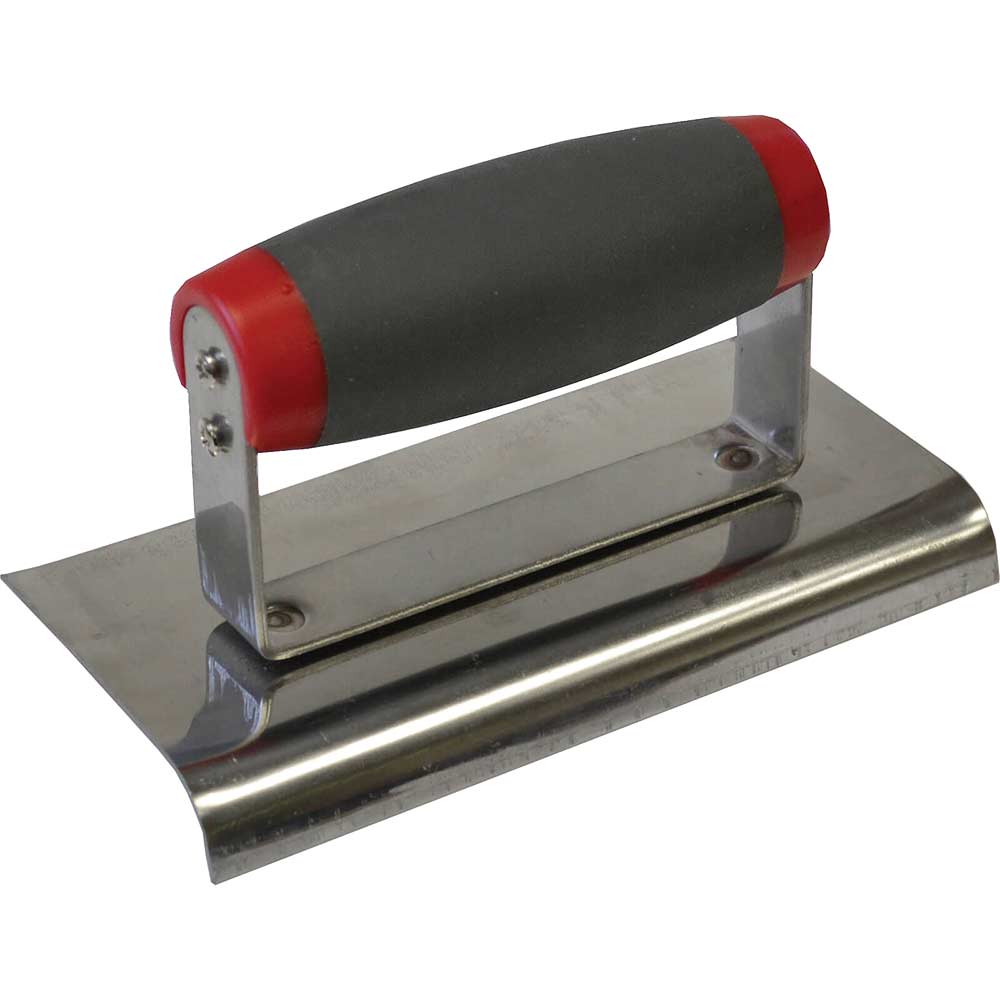 Faithfull Soft Grip Edging Trowel 6 x 3