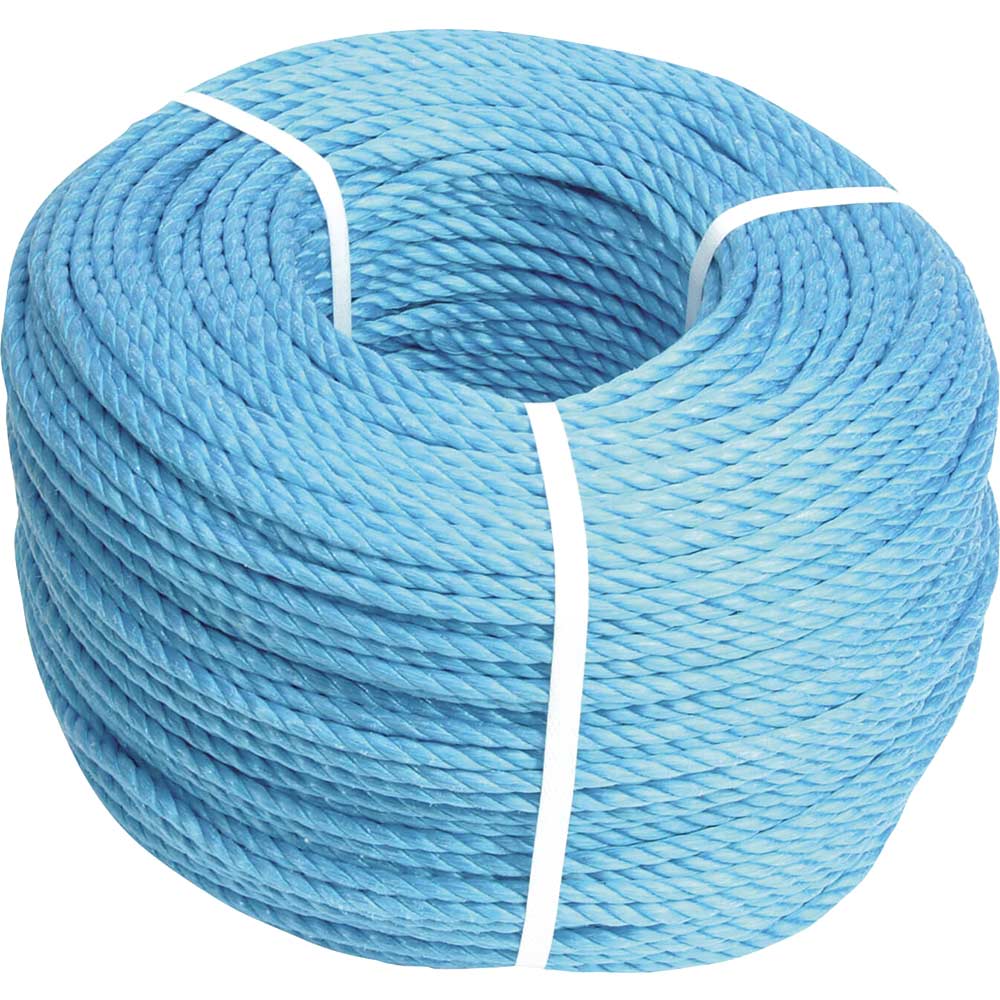Faithfull Blue Polypropylene Rope 12mm x 30 Metre