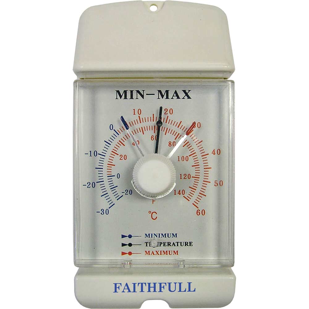 Faithfull Dial MaxMin Thermometer