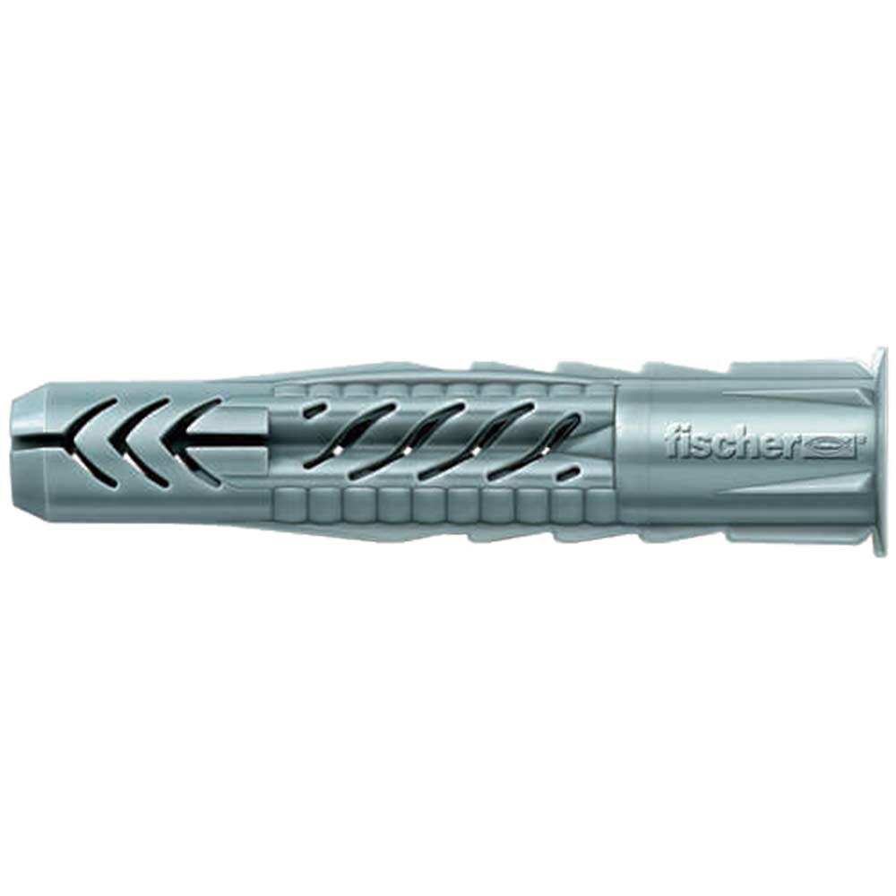 Fischer UX6R Universal Wall Plug with Collar Box of 100