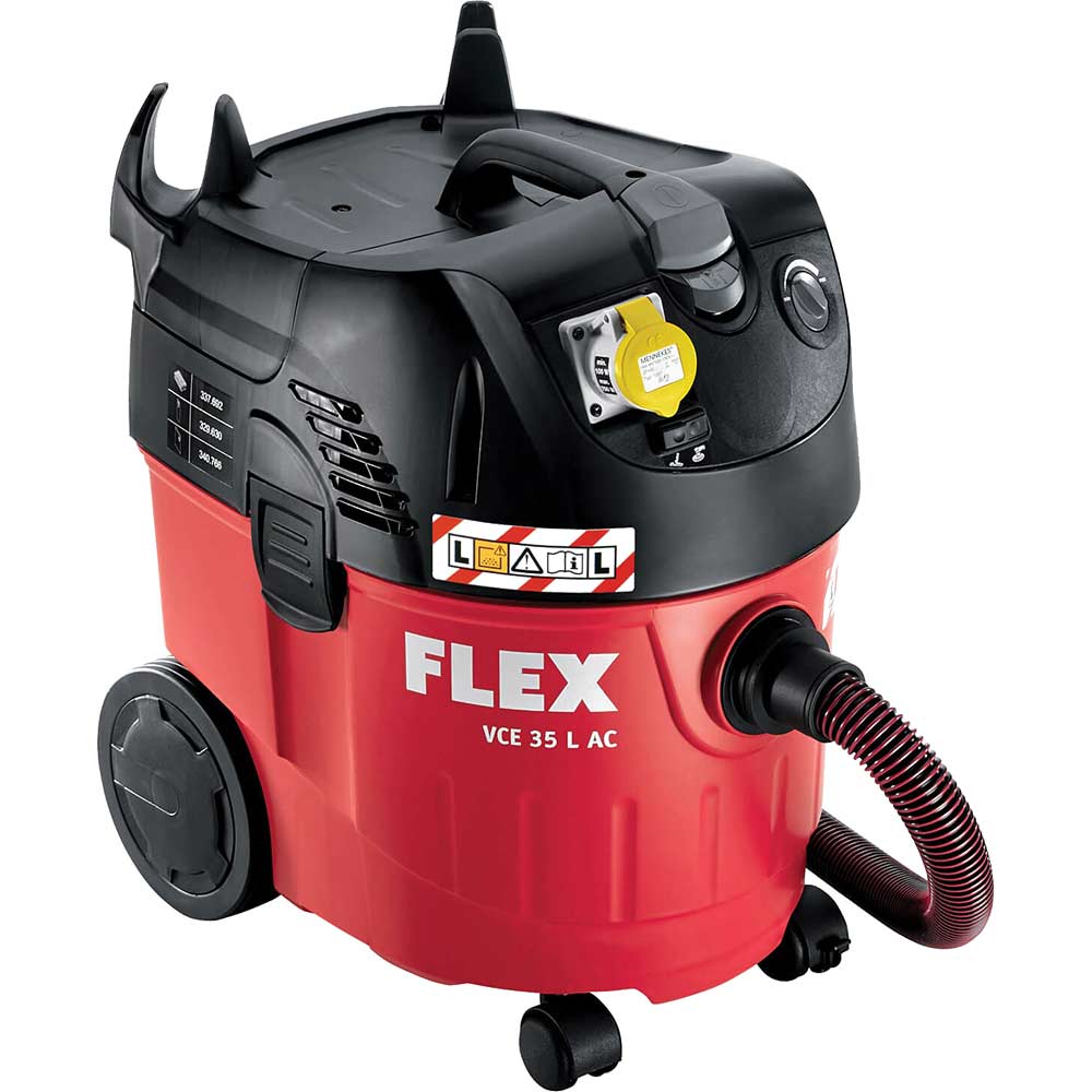 Flex VCE35L Industrial Wet and Dry Vacuum Cleaner 1250w 110v