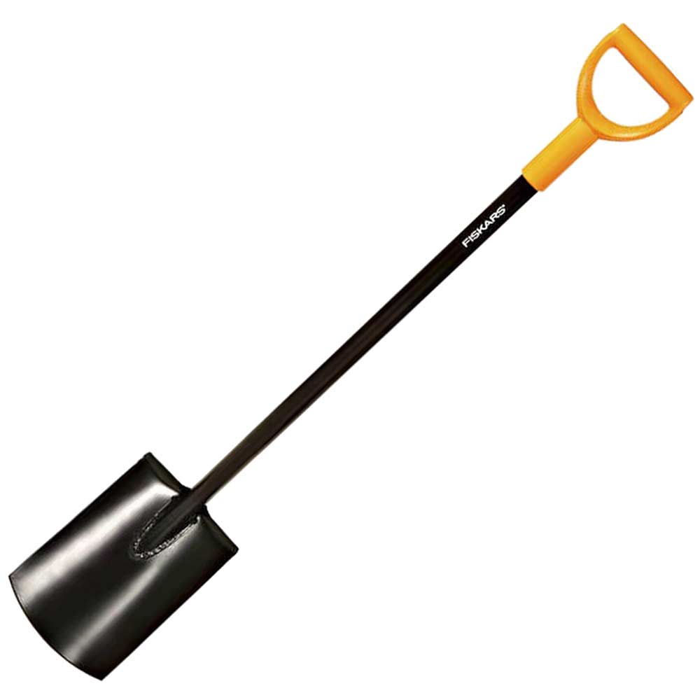Fiskars Solid Rounded Digging Spade 1170mm Long