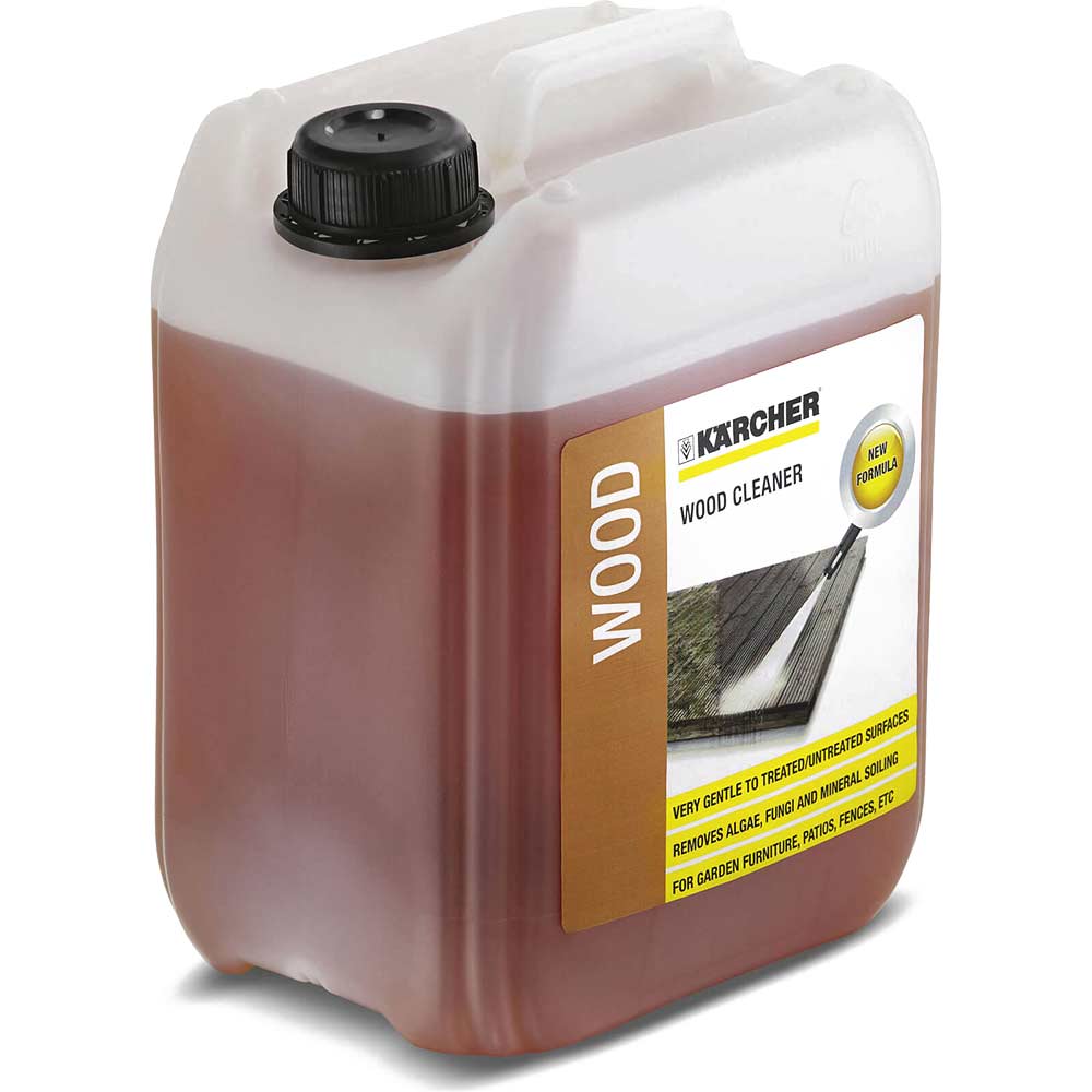 Karcher Multi Purpose Decking and Wood Plug n Clean Detergent Cleaner 5 Litre Refill for Pressure Washers