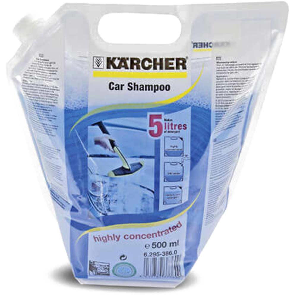 Karcher 500ml Concentrate Car Shampoo Cleaner Detergent Pouch Makes 5 Litres for Pressure Washers