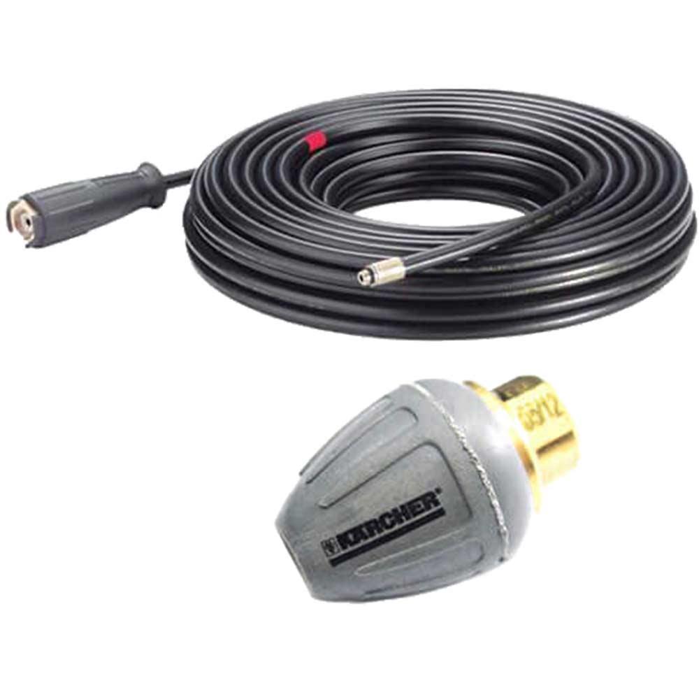 Karcher 20 Metre Pipe and Drain Cleaning Hose for HD HDS and Xpert Pressure Washers