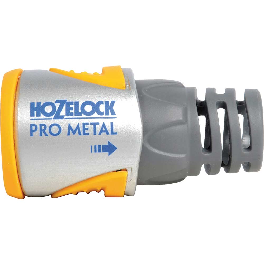 Hozelock Pro Metal Hose End Connector for 125mm 12 Hose Pipes