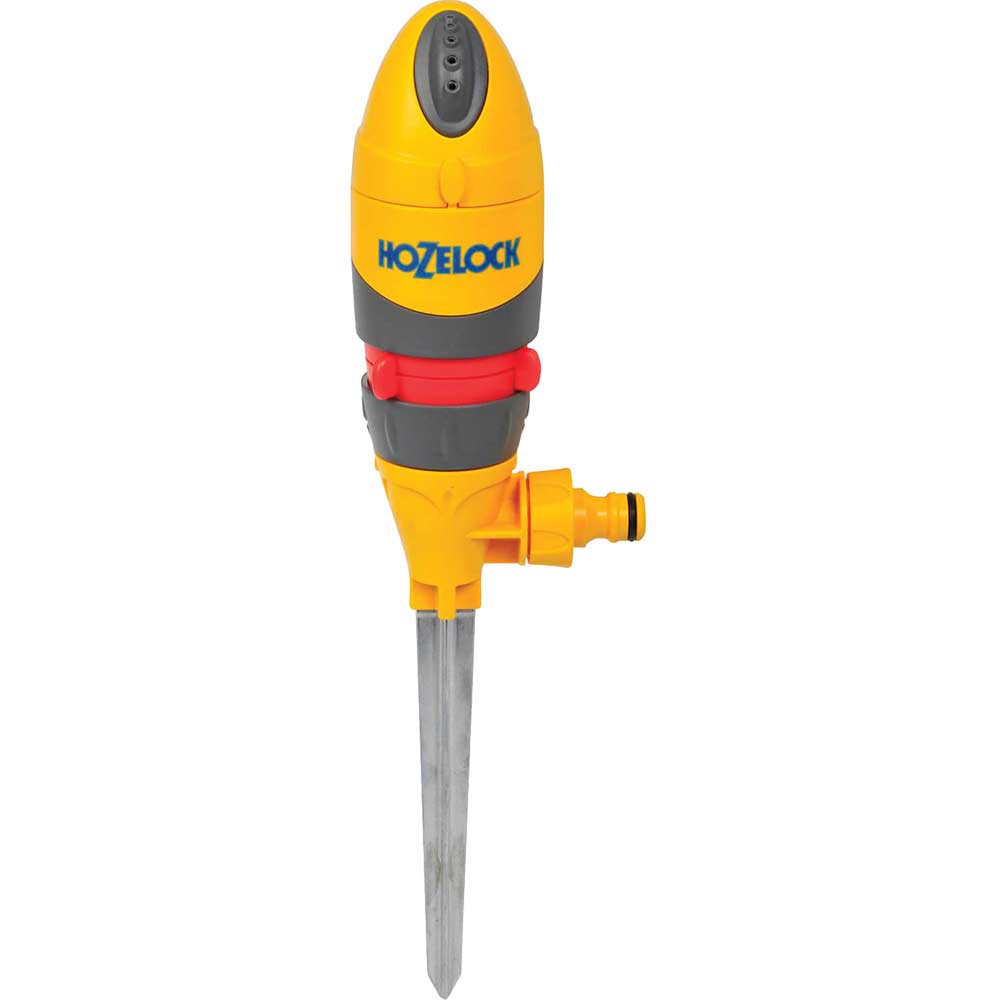 Hozelock Oscillating Garden Water Sprinkler Plus with Spike Max Coverage 314m2